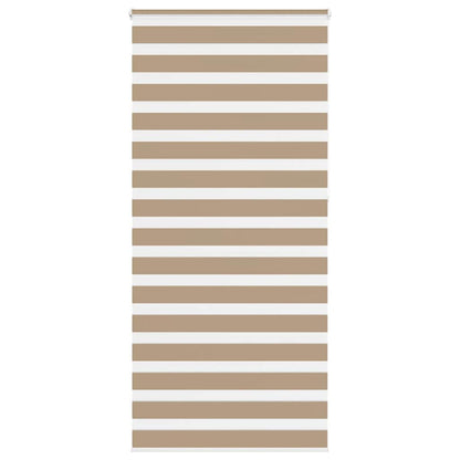 Zebra Blind Sand Brown 110x230 cm Fabric Width 105.9 cm Polyester