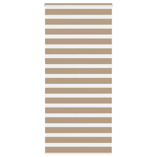 Zebra Blind Sand Brown 110x230 cm Fabric Width 105.9 cm Polyester