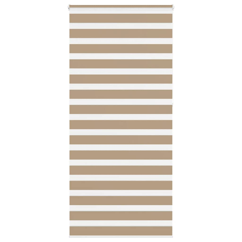 Zebra Blind Sand Brown 115x230 cm Fabric Width 110.9 cm Polyester