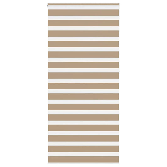 Zebra Blind Sand Brown 115x230 cm Fabric Width 110.9 cm Polyester