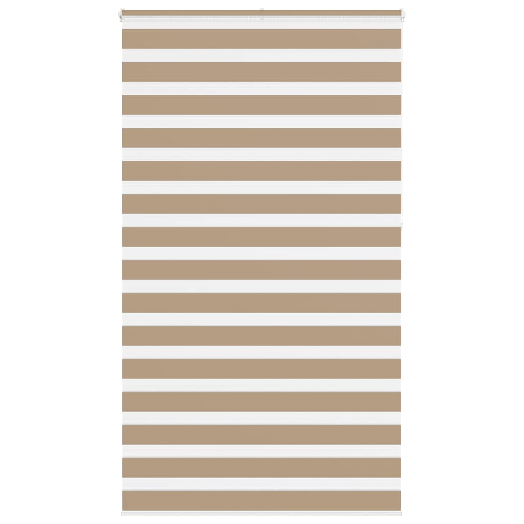 Zebra Blind Sand Brown 120x230 cm Fabric Width 115.9 cm Polyester