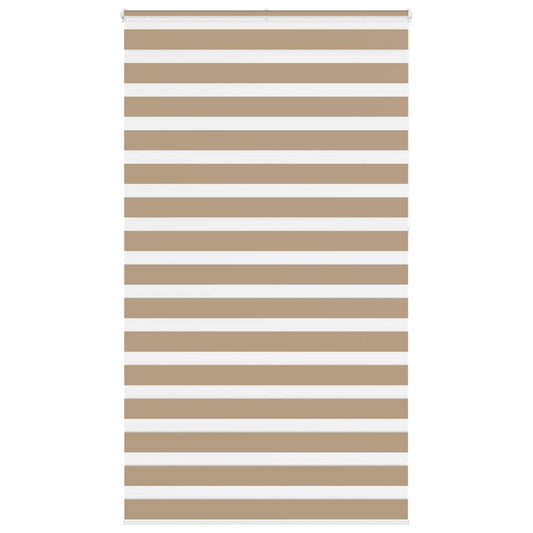 Zebra Blind Sand Brown 120x230 cm Fabric Width 115.9 cm Polyester