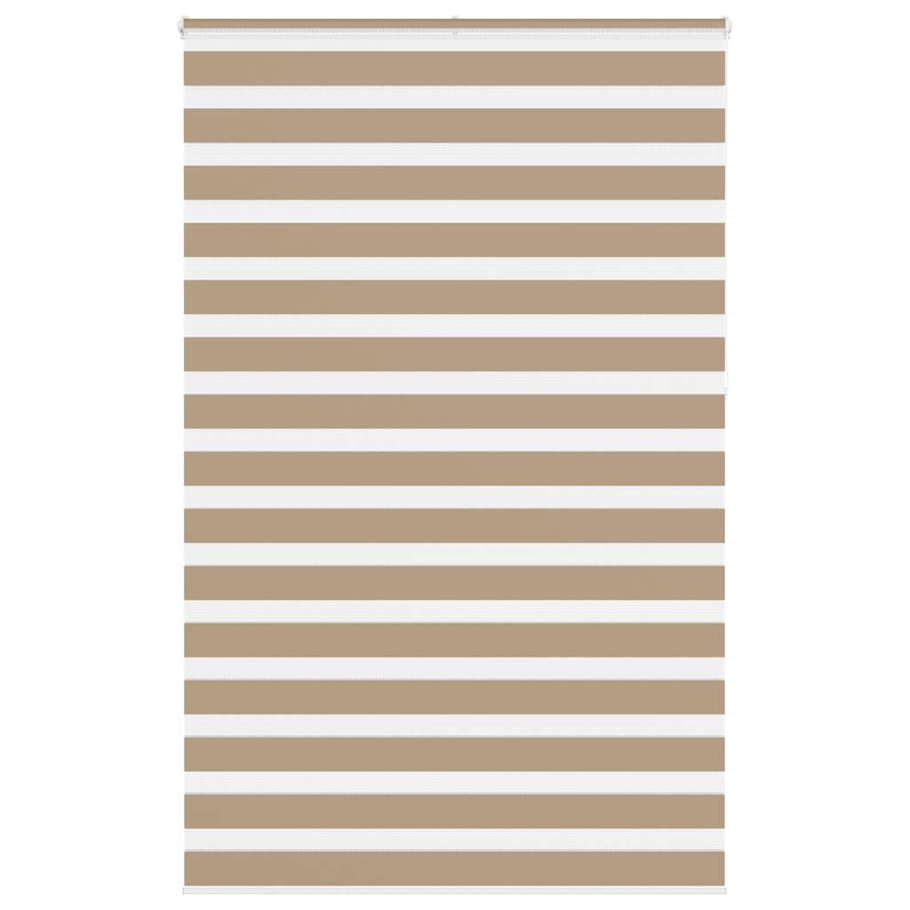 Zebra Blind Sand Brown 145x230 cm Fabric Width 140.9 cm Polyester