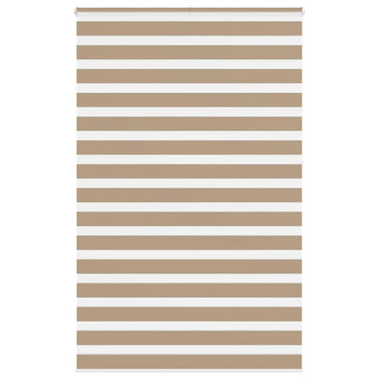 Zebra Blind Sand Brown 150x230 cm Fabric Width 145.9 cm Polyester