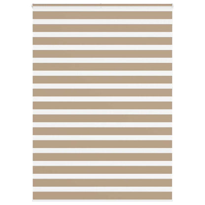 Zebra Blind Sand Brown 155x230 cm Fabric Width 150.9 cm Polyester