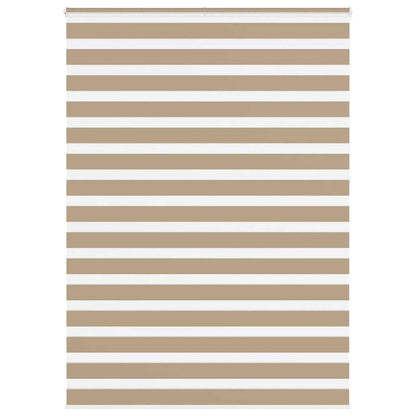 Zebra Blind Sand Brown 160x230 cm Fabric Width 155.9 cm Polyester