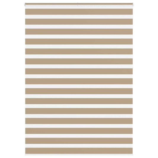 Zebra Blind Sand Brown 160x230 cm Fabric Width 155.9 cm Polyester