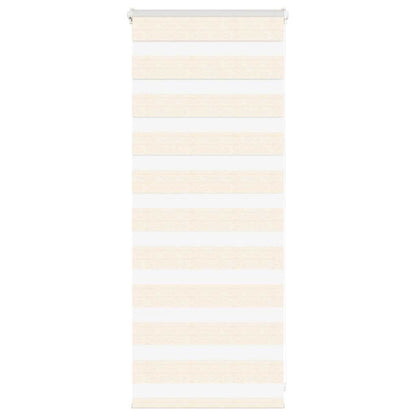 Zebra Blind Marble Beige 55x100 cm Fabric Width 50.9 cm Polyester