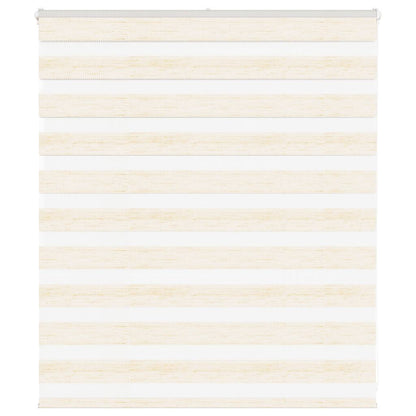 Zebra Blind Marble Beige 125x100 cm Fabric Width 120.9 cm Polyester