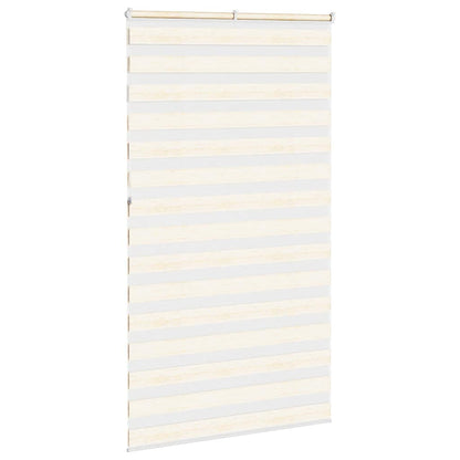 Zebra Blind Marble Beige 125x230 cm Fabric Width 120.9 cm Polyester