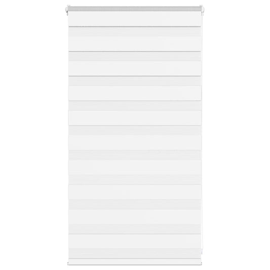 Zebra Blind White 75x100 cm Fabric Width 70.9 cm Polyester