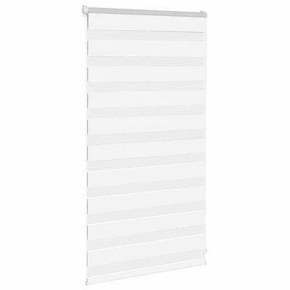 Zebra Blind White 80x100 cm Fabric Width 75.9 cm Polyester