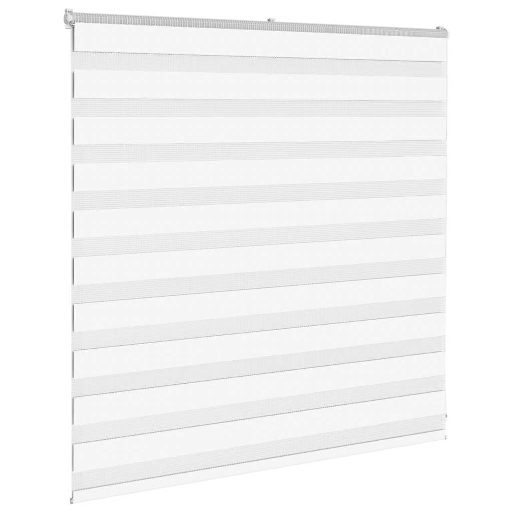 Zebra Blind White 150x100 cm Fabric Width 145.9 cm Polyester