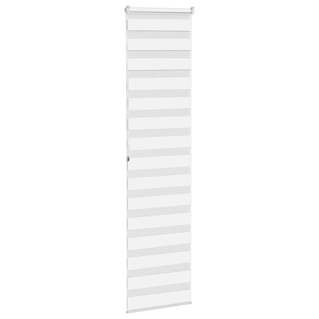 Zebra Blind White 55x200 cm Fabric Width 50.9 cm Polyester