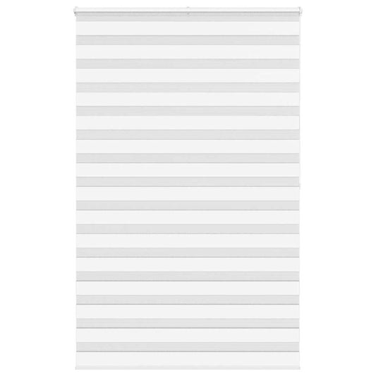 Zebra Blind White 150x200 cm Fabric Width 145.9 cm Polyester