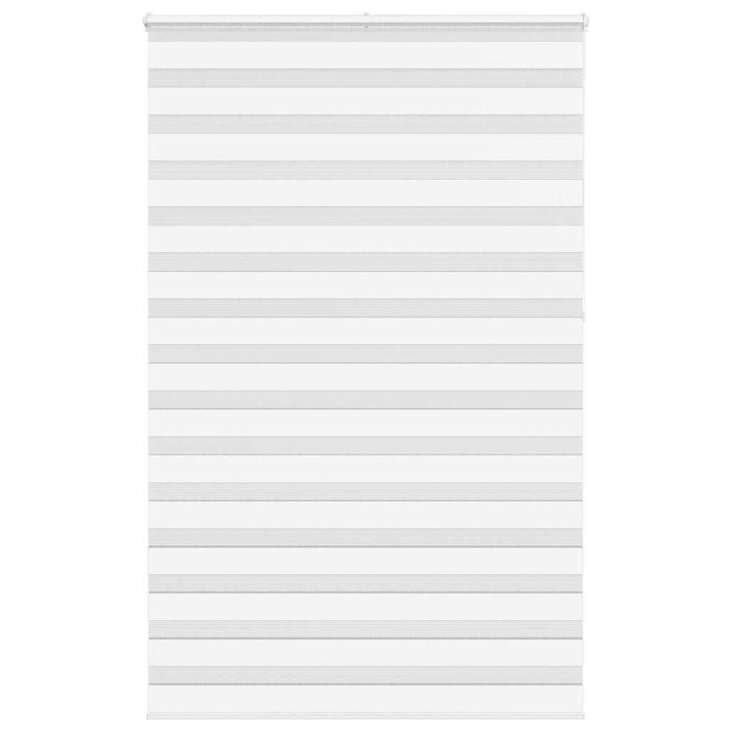 Zebra Blind White 145x230 cm Fabric Width 140.9 cm Polyester