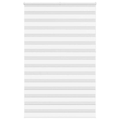 Zebra Blind White 145x230 cm Fabric Width 140.9 cm Polyester