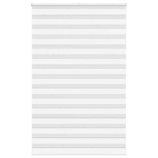 Zebra Blind White 145x230 cm Fabric Width 140.9 cm Polyester