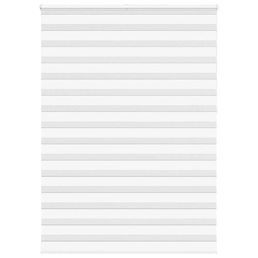 Zebra Blind White 155x230 cm Fabric Width 150.9 cm Polyester