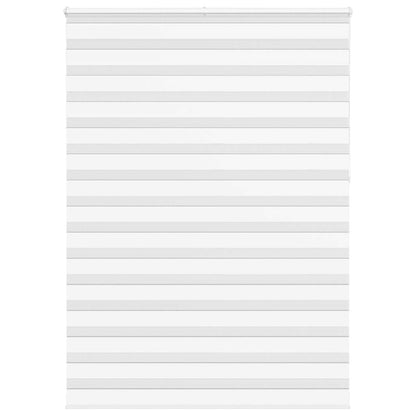 Zebra Blind White 160x230 cm Fabric Width 155.9 cm Polyester