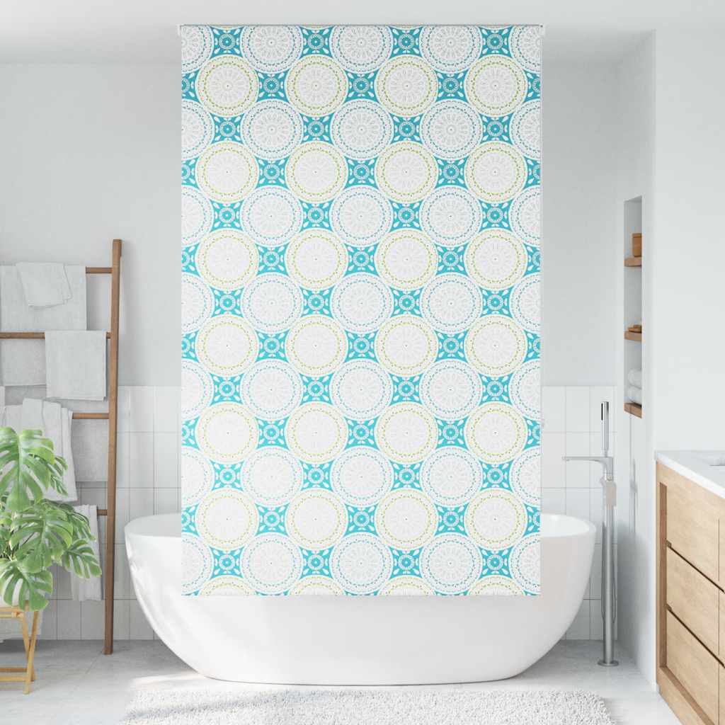 Shower Roller Blind 120x240 cm Fabric Width 116 cm