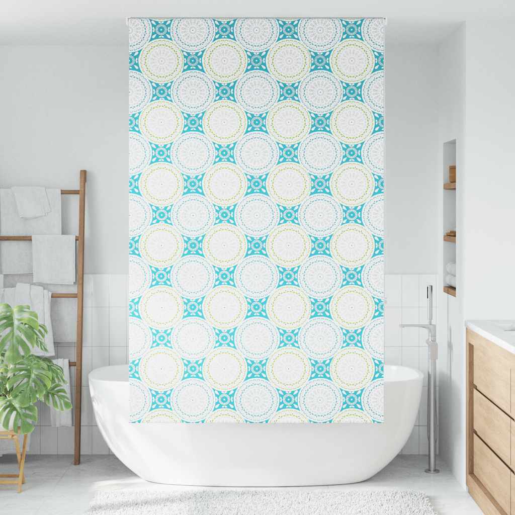 Shower Roller Blind 130x240 cm Fabric Width 126 cm