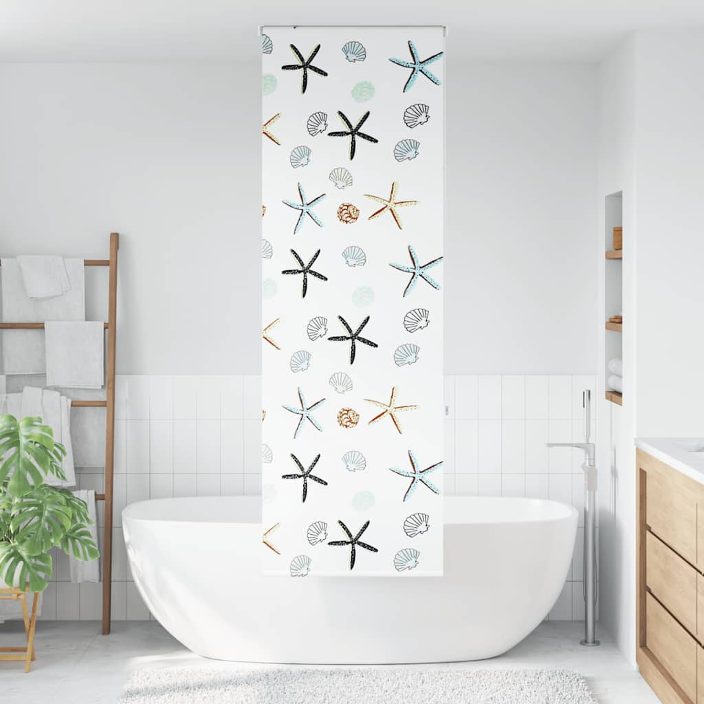 Shower Roller Blind 70x240 cm Fabric Width 66 cm