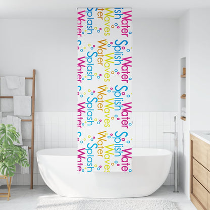 Shower Roller Blind 60x240 cm Fabric Width 56 cm