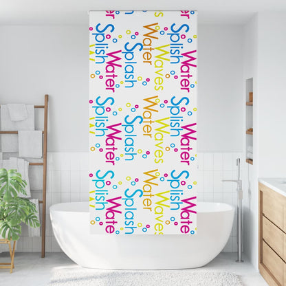 Shower Roller Blind 90x240 cm Fabric Width 86 cm