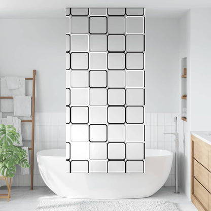 Shower Roller Blind 90x240 cm Fabric Width 86 cm