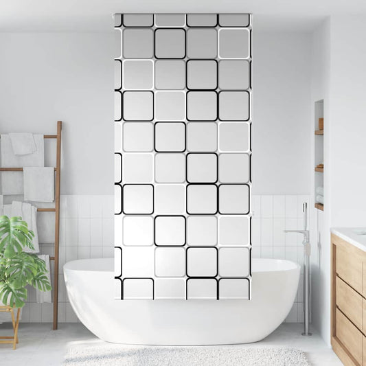 Shower Roller Blind 100x240 cm Fabric Width 96 cm