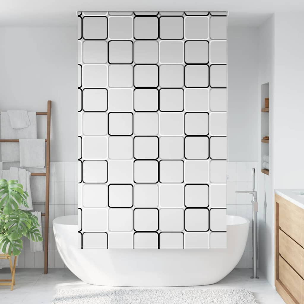 Shower Roller Blind 120x240 cm Fabric Width 116 cm