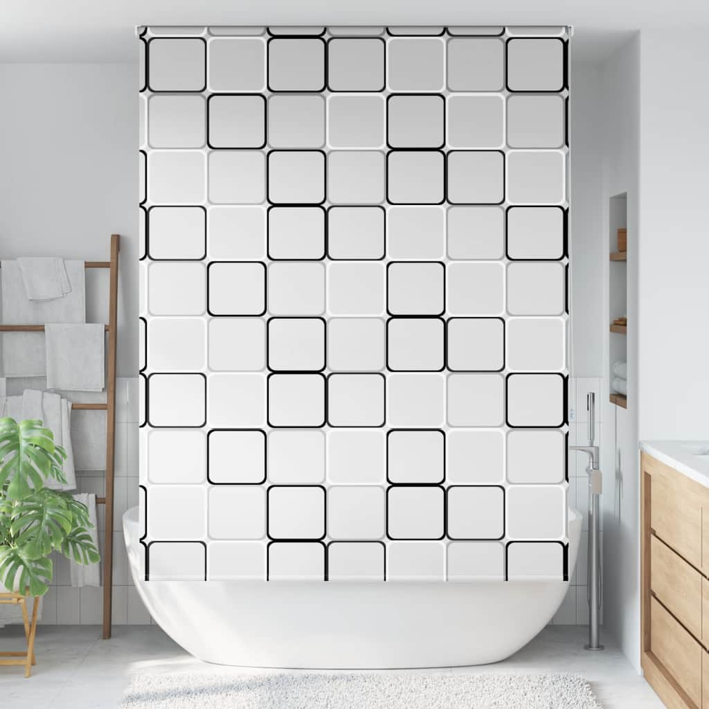 Shower Roller Blind 160x240 cm Fabric Width 156 cm