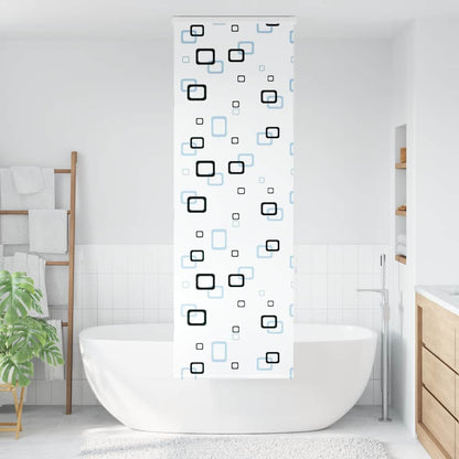 Shower Roller Blind with Cassette 60x240 cm Fabric Width 56 cm