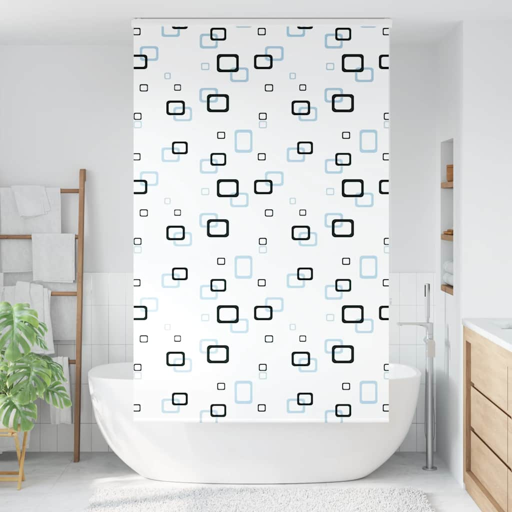 Shower Roller Blind with Cassette 120x240 cm Fabric Width 116 cm