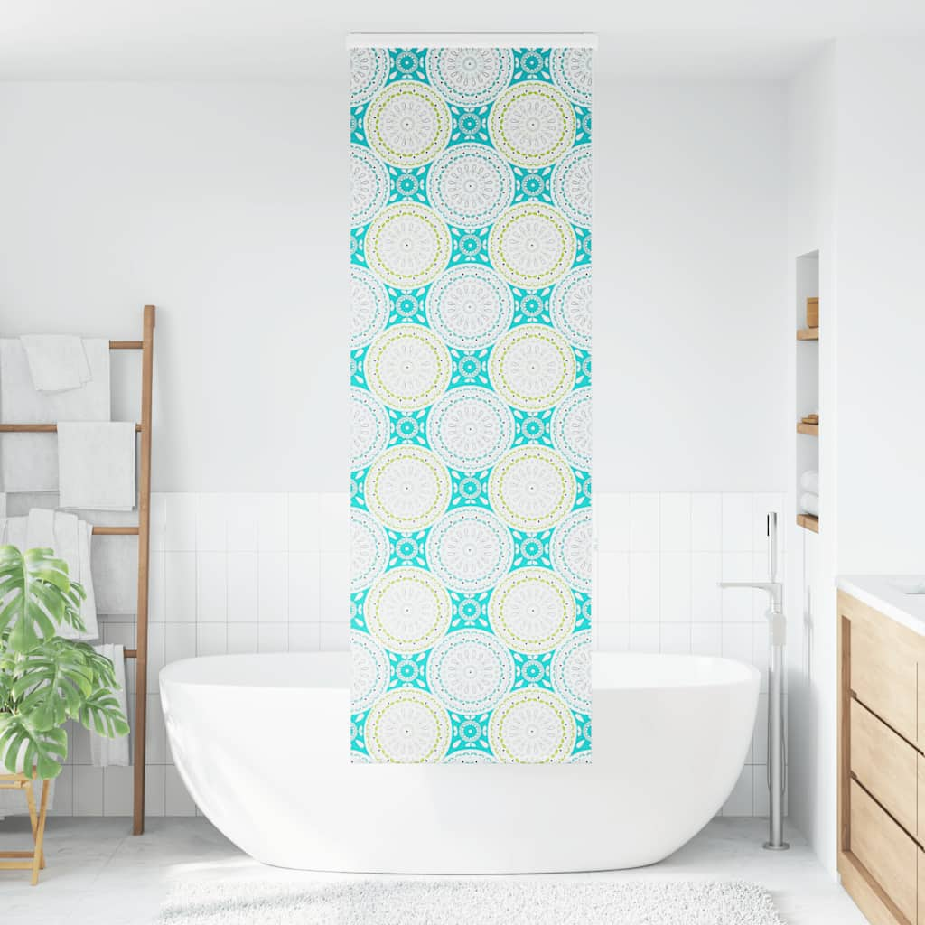 Shower Roller Blind with Cassette 70x240 cm Fabric Width 66 cm