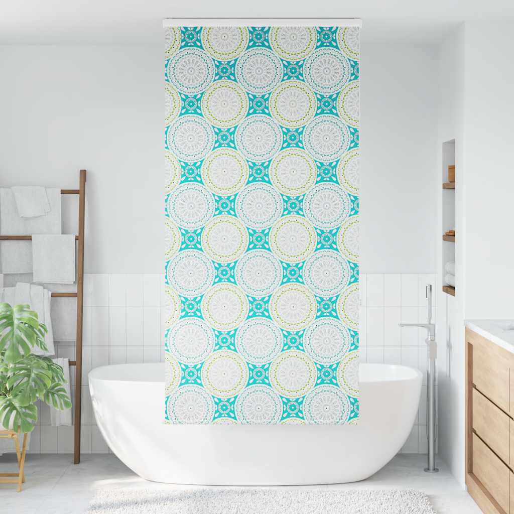 Shower Roller Blind with Cassette 100x240 cm Fabric Width 96 cm