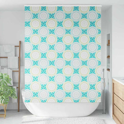 Shower Roller Blind with Cassette 150x240 cm Fabric Width 146 cm