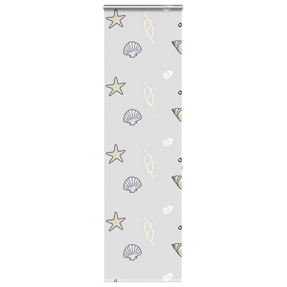 Shower Roller Blind with Cassette 70x240 cm Fabric Width 66 cm