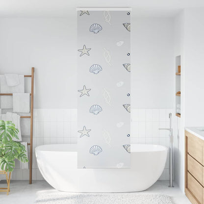 Shower Roller Blind with Cassette 70x240 cm Fabric Width 66 cm