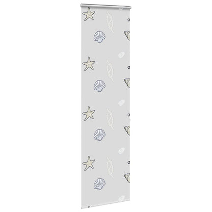 Shower Roller Blind with Cassette 80x240 cm Fabric Width 76 cm