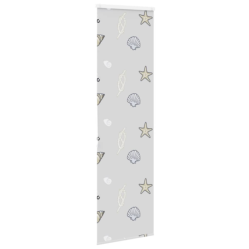 Shower Roller Blind with Cassette 80x240 cm Fabric Width 76 cm