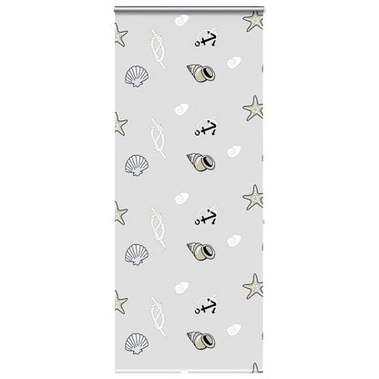 Shower Roller Blind with Cassette 90x240 cm Fabric Width 86 cm