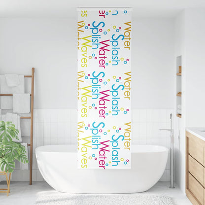 Shower Roller Blind with Cassette 70x240 cm Fabric Width 66 cm