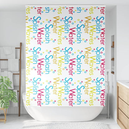 Shower Roller Blind with Cassette 160x240 cm Fabric Width 156 cm