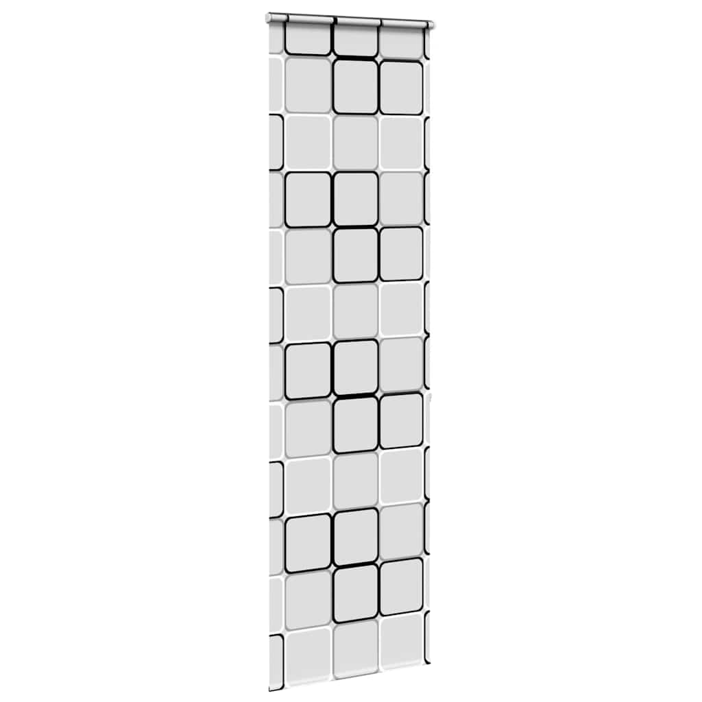 Shower Roller Blind with Cassette 60x240 cm Fabric Width 56 cm