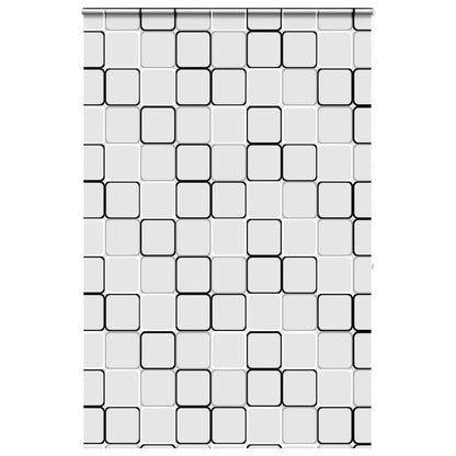 Shower Roller Blind with Cassette 150x240 cm Fabric Width 146 cm