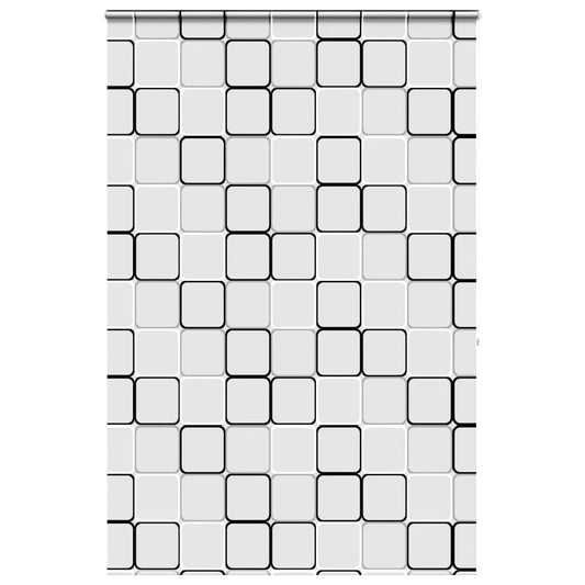 Shower Roller Blind with Cassette 150x240 cm Fabric Width 146 cm