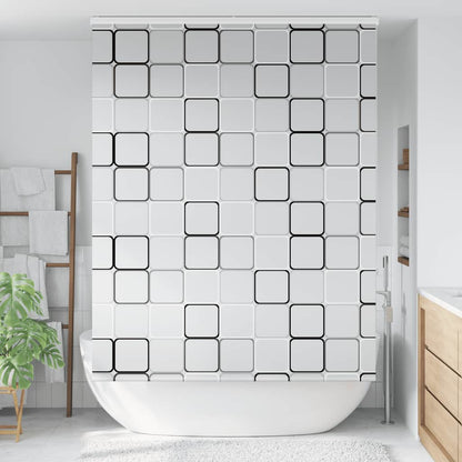 Shower Roller Blind with Cassette 150x240 cm Fabric Width 146 cm