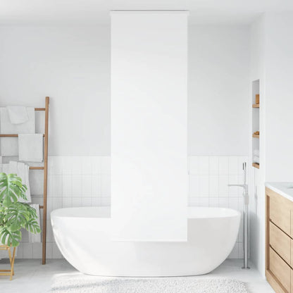 Shower Roller Blind with Cassette 80x240 cm Fabric Width 76 cm